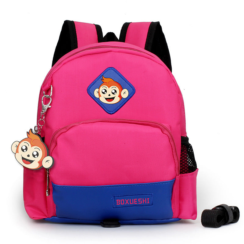 Monkey Kids Backpack for Travel - Dual Shoulder Bag