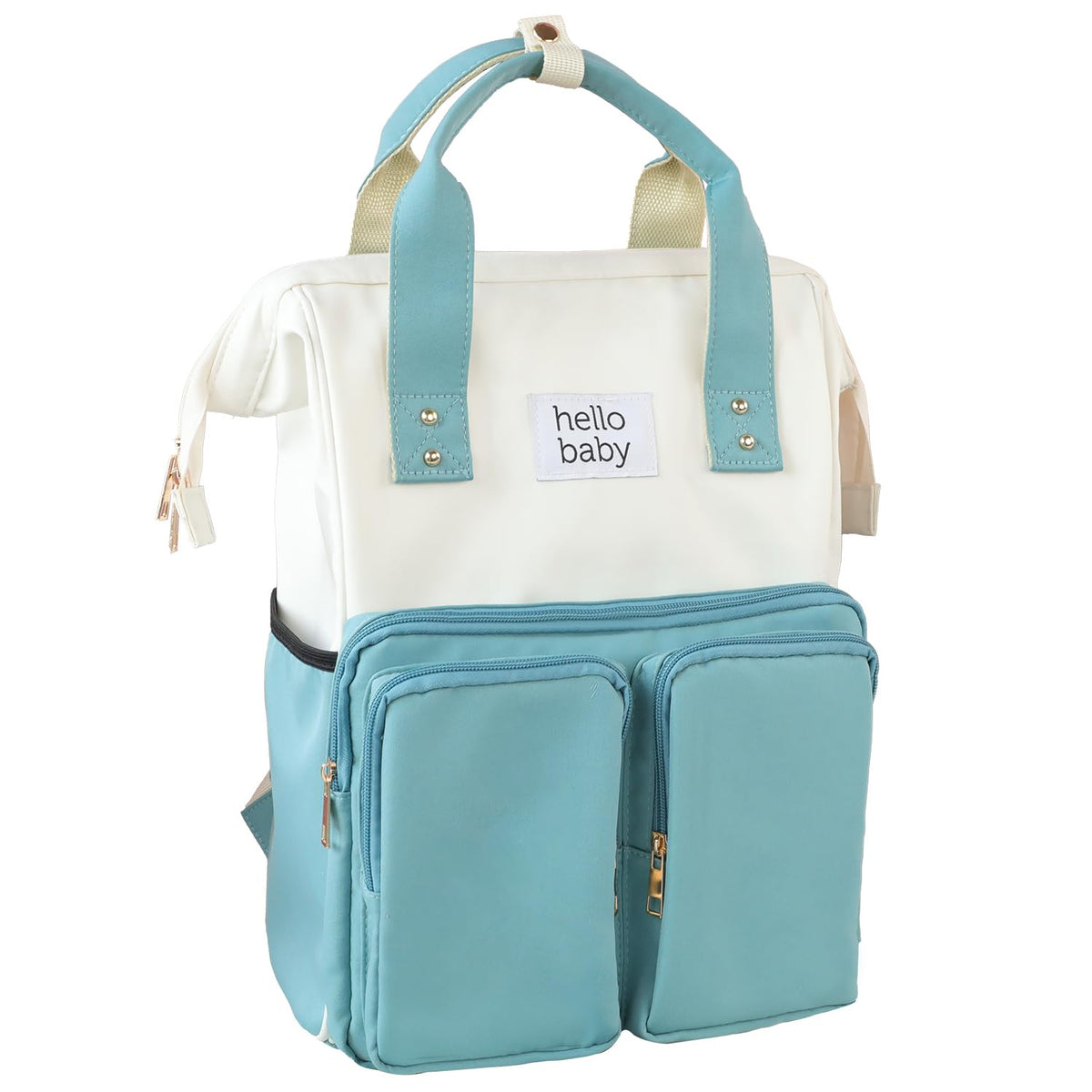 Diaper Backpack with Changing Pad — Blue