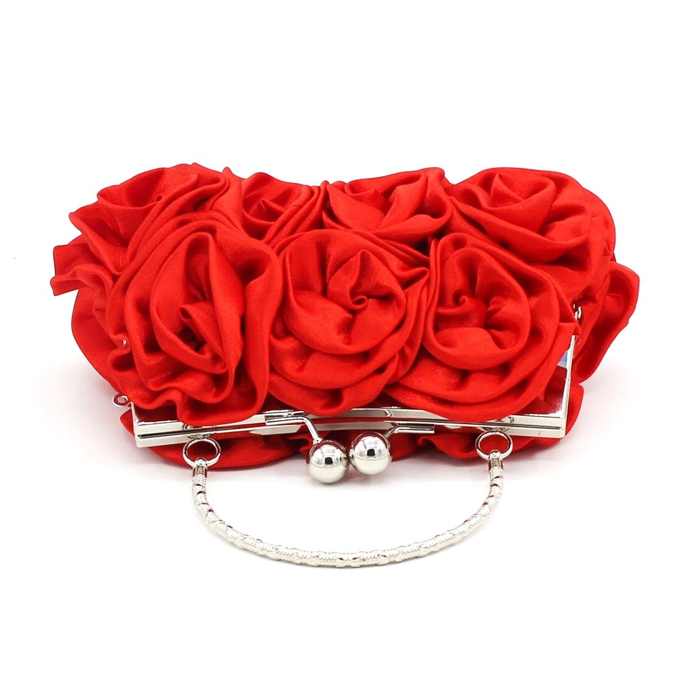New Elegant Rose Handbag for Weddings and Parties