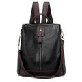 Large Capacity Anti-Theft Backpack for Women (PU Leather)