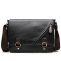 Men's Casual Leather Messenger Shoulder Bag