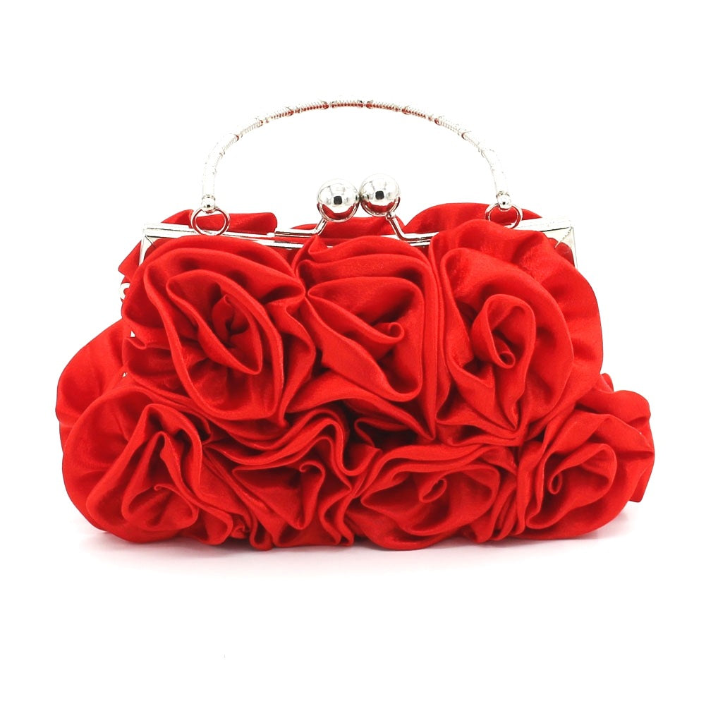 New Elegant Rose Handbag for Weddings and Parties
