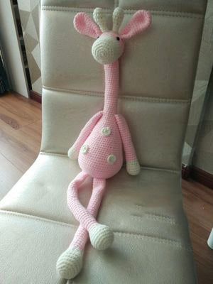 CHIKO PIKO DIY Crochet Giraffe Kit with Yarn & Tutorial
