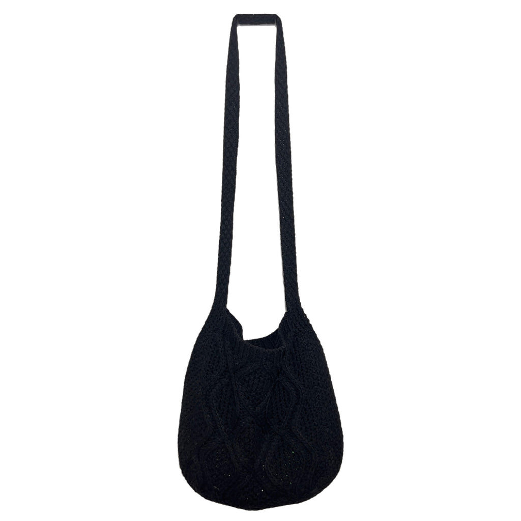 Fashionista's Crochet Carryall - Spacious Women's Bag