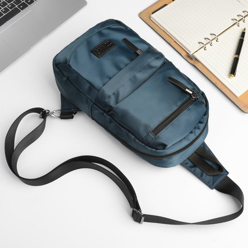 Men's Fashion Canvas Shoulder Messenger Chest Bag