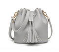 Fringe Bucket Bag - Chic Korean Style Tote & Crossbody