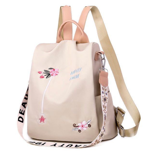 Waterproof Oxford Women's Anti-Theft Fashion Backpack