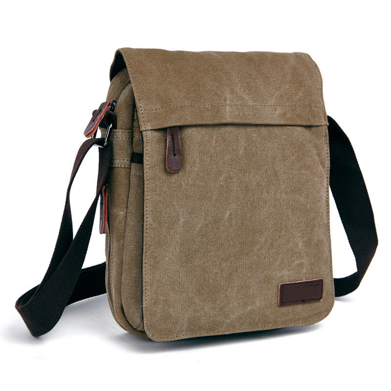 Men's Canvas Shoulder Messenger Bag