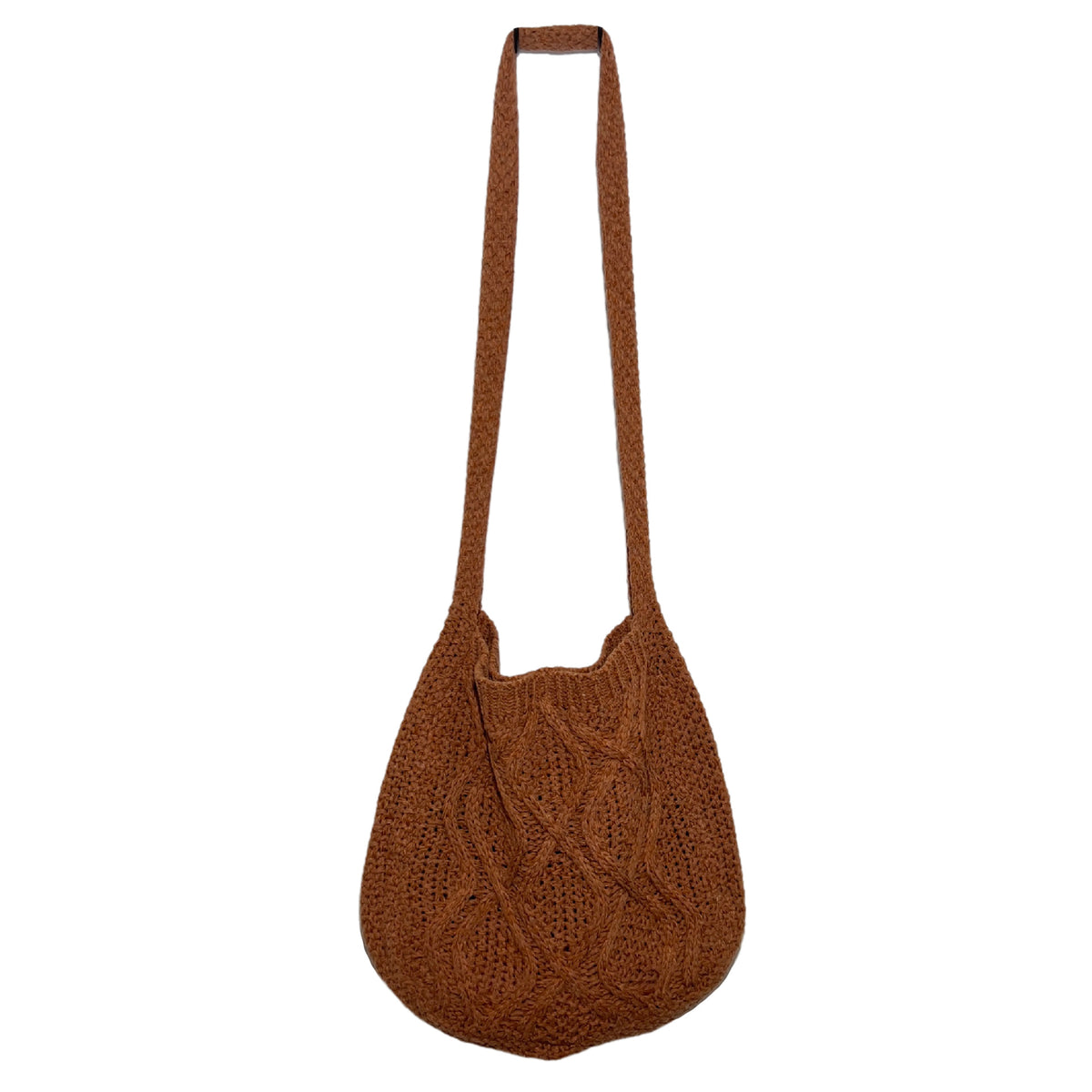 Fashionista's Crochet Carryall - Spacious Women's Bag