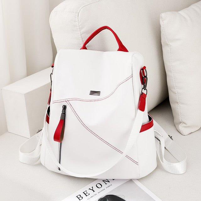 Anti-Theft Soft PU Leather Women's Backpack Fashion