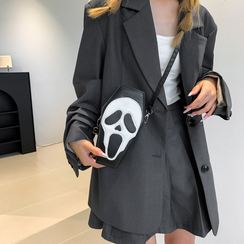 Spooky Coffin-Shape Mini Handbag