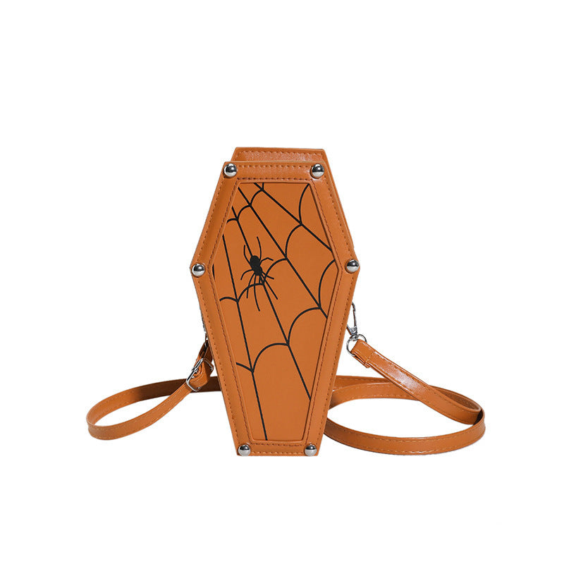 Spooky Coffin-Shape Mini Handbag