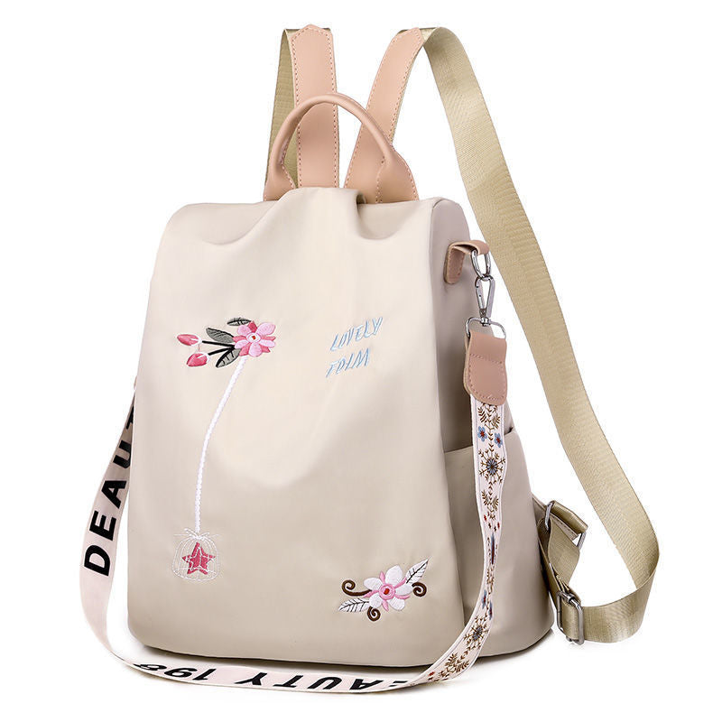 Waterproof Oxford Women's Anti-Theft Fashion Backpack