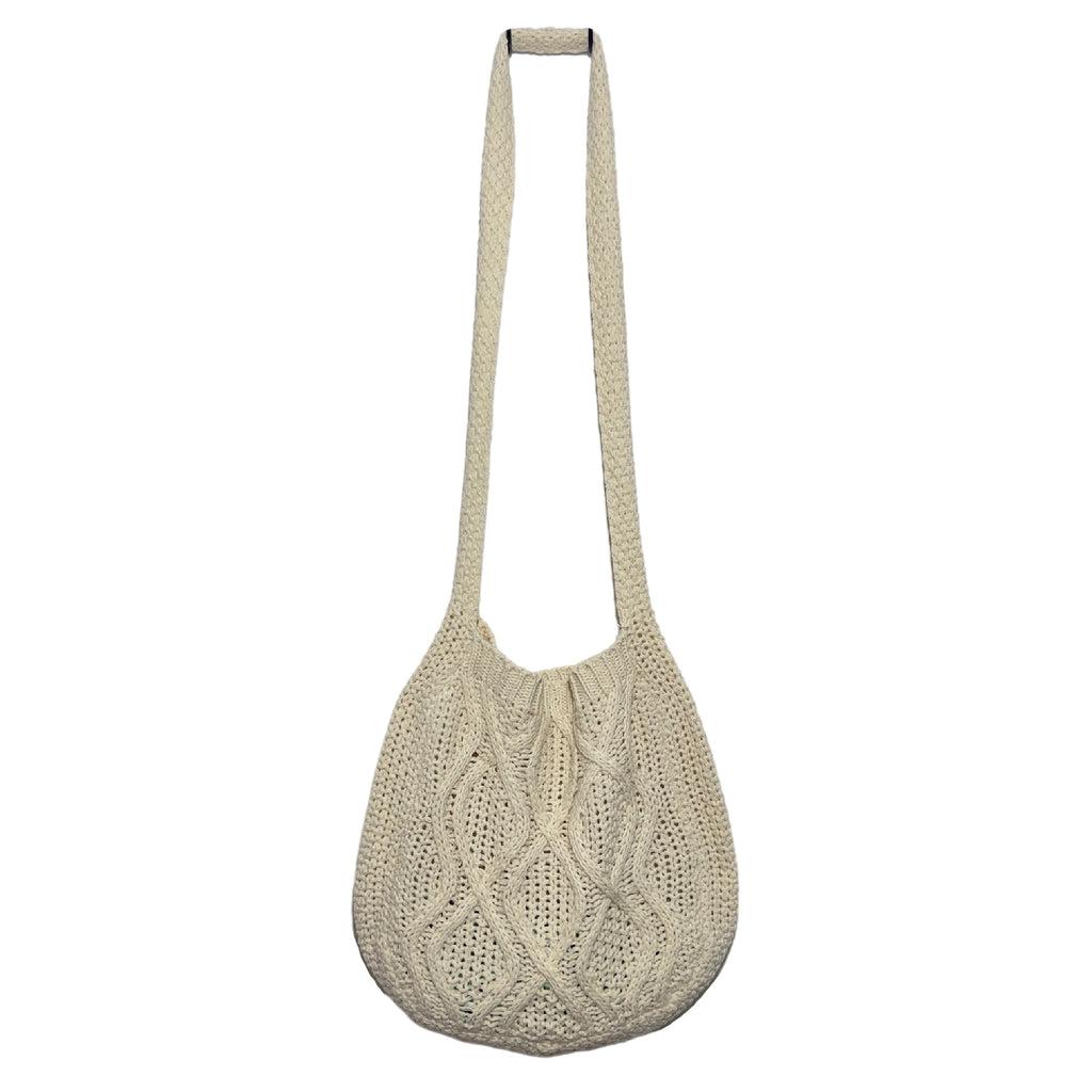Fashionista's Crochet Carryall - Spacious Women's Bag