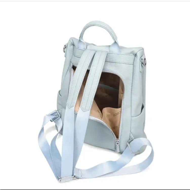 The New Seasonal Series Shoulder Bag — Haze Blue