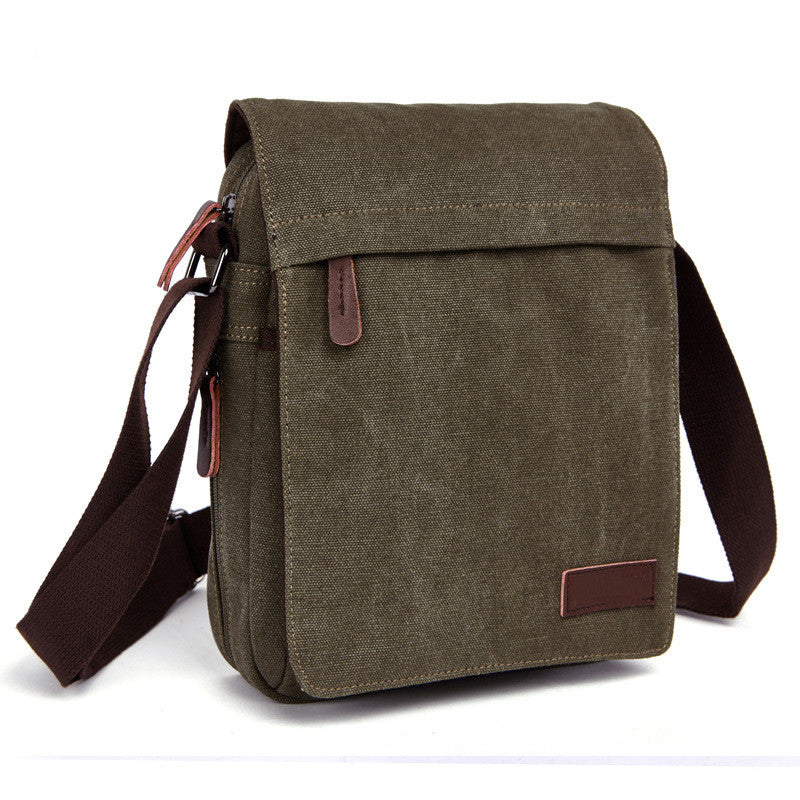 Men's Canvas Shoulder Messenger Bag