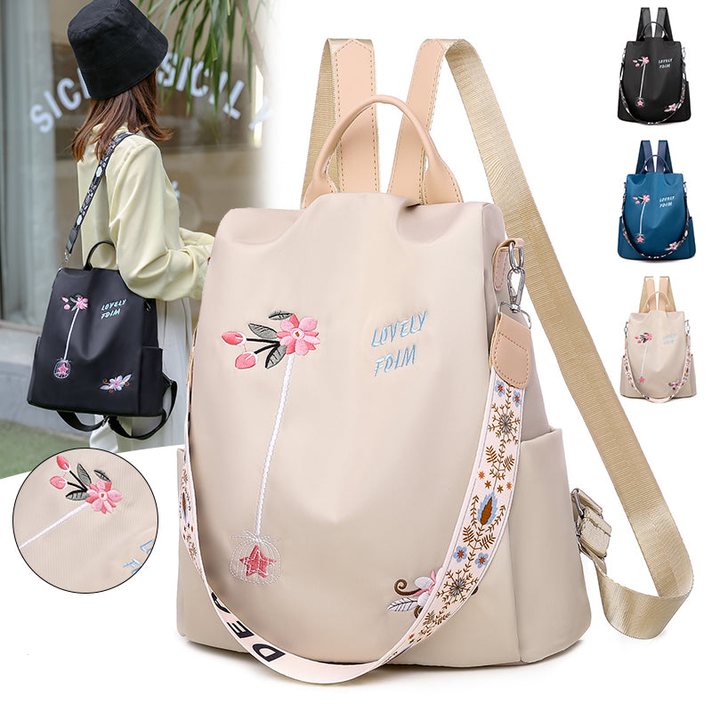 Waterproof Oxford Women's Anti-Theft Fashion Backpack