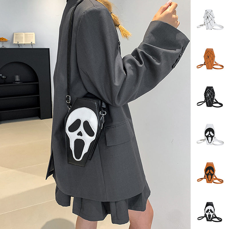 Spooky Coffin-Shape Mini Handbag