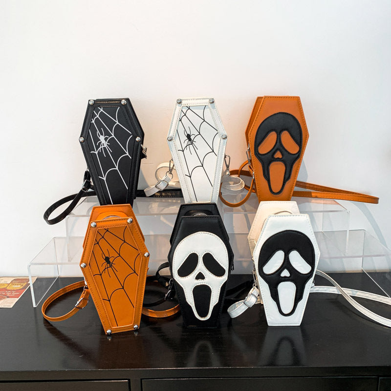 Spooky Coffin-Shape Mini Handbag