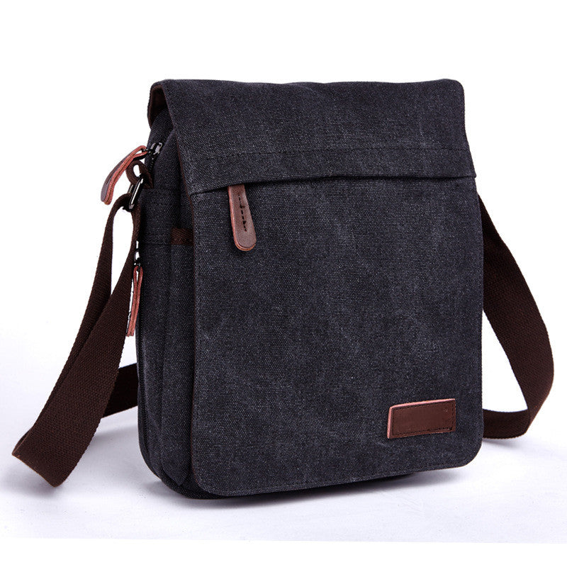 Men's Canvas Shoulder Messenger Bag