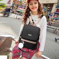 Fashion Anti-Theft Solid Color Women’s Travel Backpack