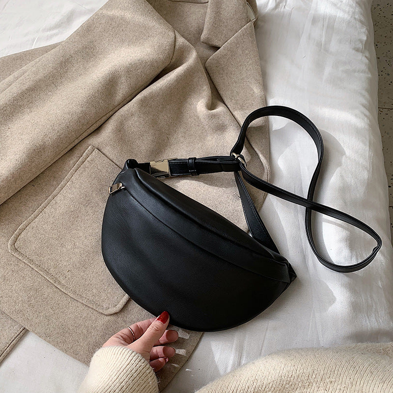 Fashionable Shoulder Crossbody Bag - Versatile Dumpling Style