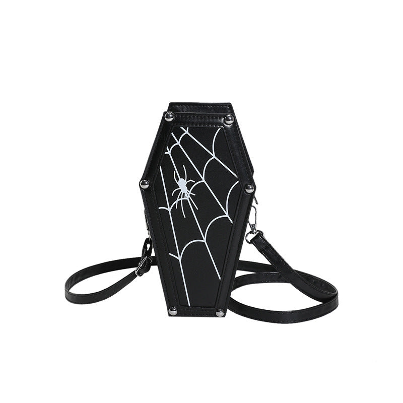 Spooky Coffin-Shape Mini Handbag