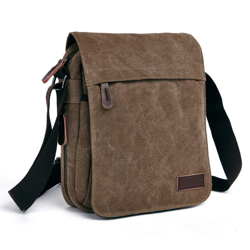 Men's Canvas Shoulder Messenger Bag